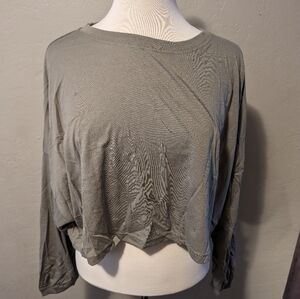 NWT Oversized Crop Top